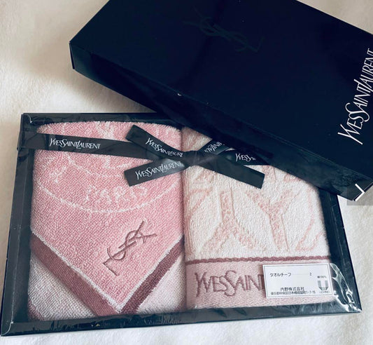 Ysl hand towels